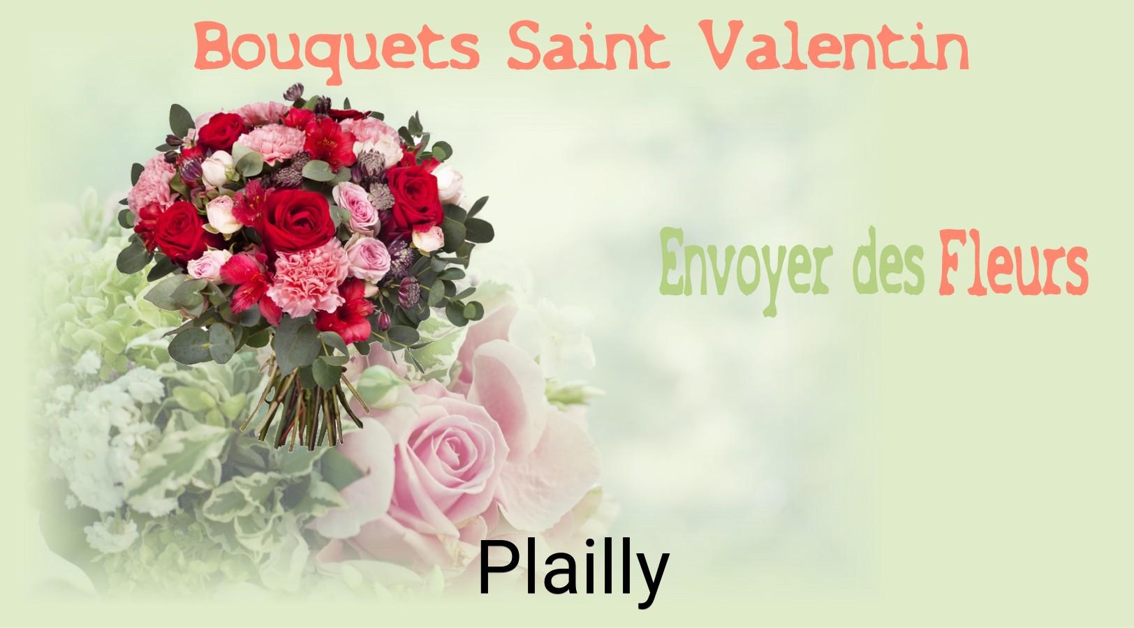Roses de Saint-Valentin livrées à Plailly